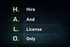 hire and license only